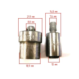 Насадка для установки люверсов 24 (10mm) комплект 2 детали