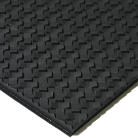 Резит "Люкс" Трэк 300*700 т.6,5мм черный