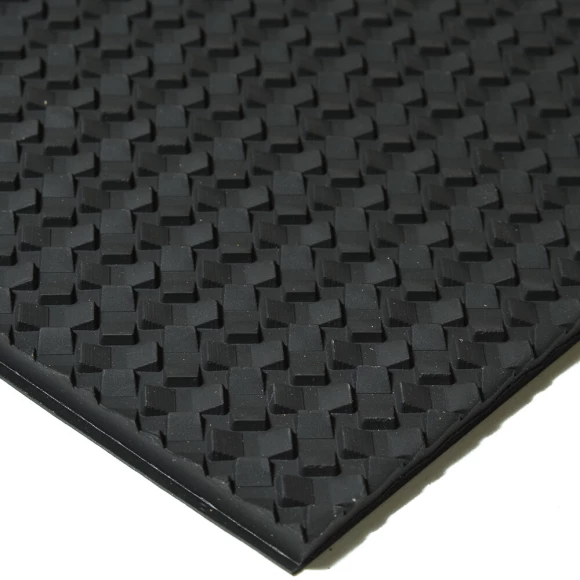 Резит "Люкс" Трэк 300*700 т.6,5мм черный