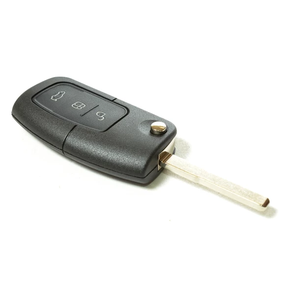 Ключ автомобильный 301- Ford Focus выкидушка 3 кнопки