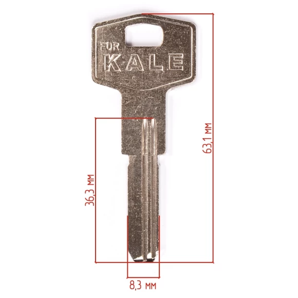 Ключ вертикальный 255 - KAE14 KAE1L KAL12 KLE11 KALE КА-1 (длин) 100 шт.