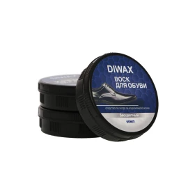 DIWAX Воск для обуви БЕСЦВЕТНЫЙ 60мл