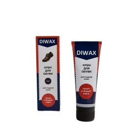 DIWAX Крем для обуви в тубе с губкой ОКЕАН 75мл