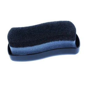 BRAUS Губка для обуви ВОЛНА-МИНИ ЧЕРНАЯ/48